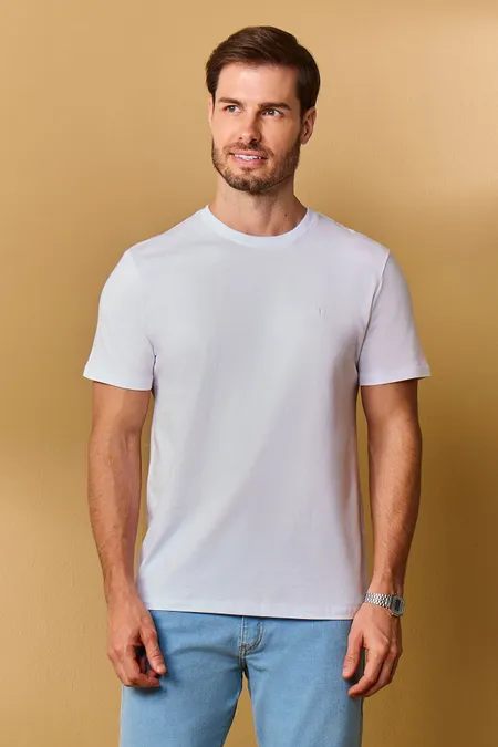  Camiseta Masculina Manga Curta Essentials Puramania