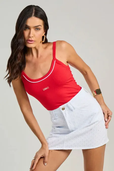 Regata Canelada Feminina Osmoze