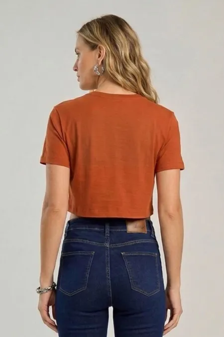 T-Shirt Cropped Feminina Osmoze