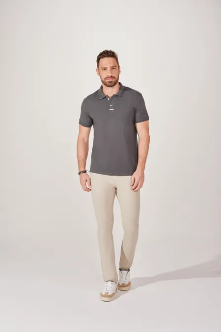 Calça Skinny Masculina La Rossi em Sarja Calça Skinny Masculina La Rossi em Sarja