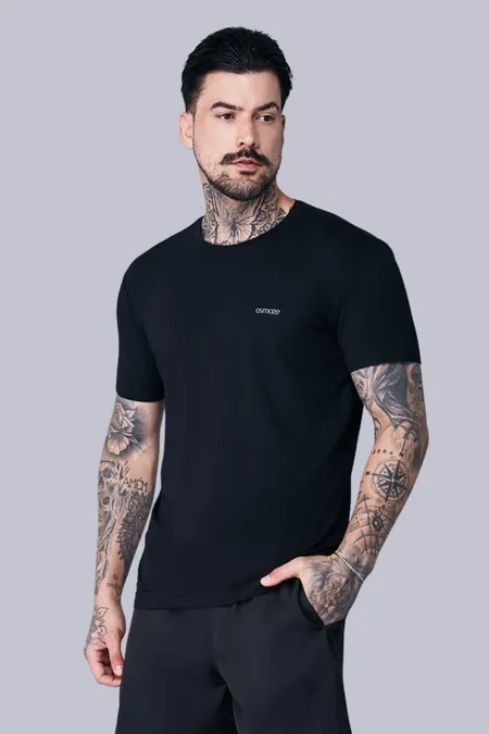 Camiseta Masculina Fit Collor Osmoze Premium