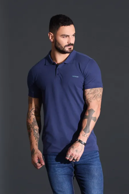 Polo Masculina Piquet Osmoze
