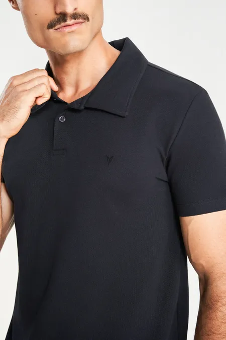 Polo Piquet Básica Masculina Collor PraVc Polo Piquet Básica Masculina Collor PraVc