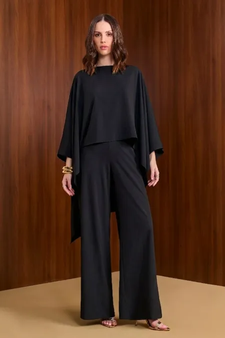 Conjunto Feminino Calça e Blusa Fluida Puramania
