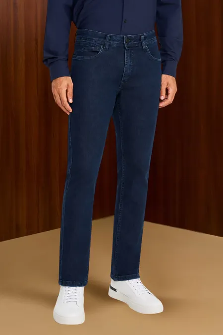 Calça Jeans Rio Masculina Black Blue Puramania