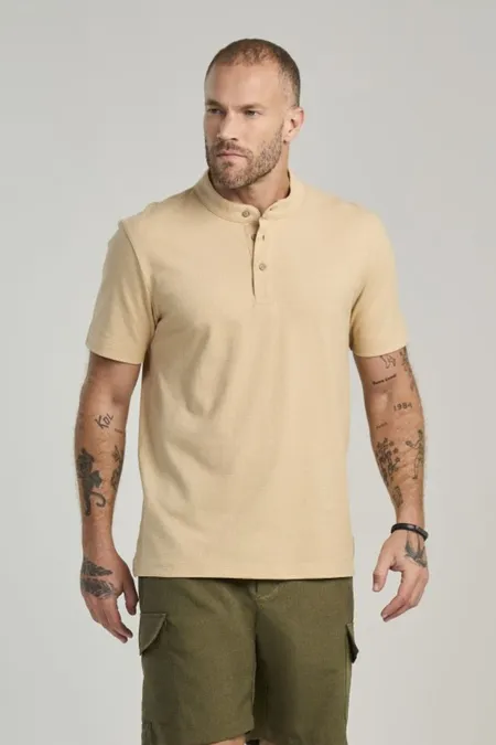 Camiseta Slim Gola Padre Osmoze