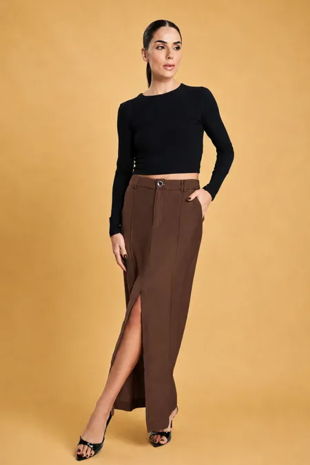 Saia Feminina Sensoriale Choco Puramania Saia Feminina Sensoriale Choco Puramania