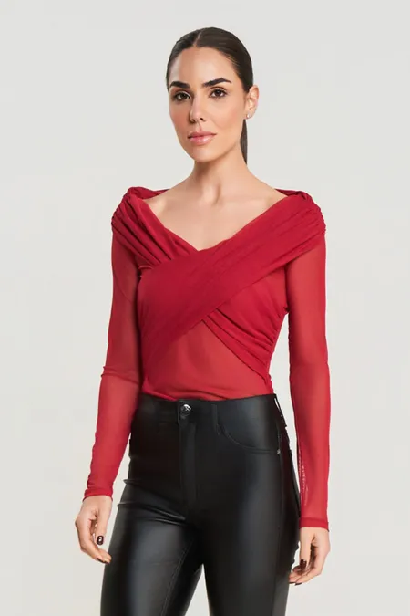 Blusa em Tule Puramania Blusa em Tule Puramania