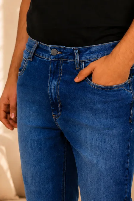 Calça Jeans Bariloche Masculina Blue Médio Tuaren Calça Jeans Bariloche Masculina Blue Médio Tuaren