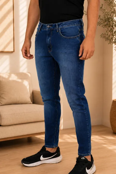Calça Jeans Bariloche Masculina Blue Médio Tuaren