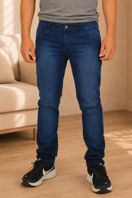 Calça Jeans Bariloche Masculina Blue Escuro Tuaren