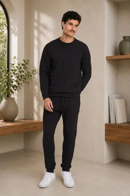 Calça Moletom Masculina Básica PraVc