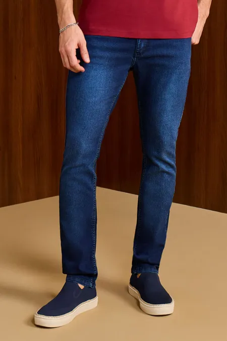 Calça Jeans Bariloche Masculina Blue Escuro Puramania
