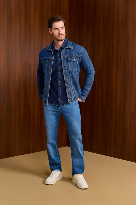Calça Jeans Manaus Masculina Blue Claro Puramania Calça Jeans Manaus Masculina Blue Claro Puramania