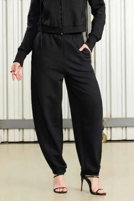 Calça Moletom Barrel Feminina Collor Osmoze