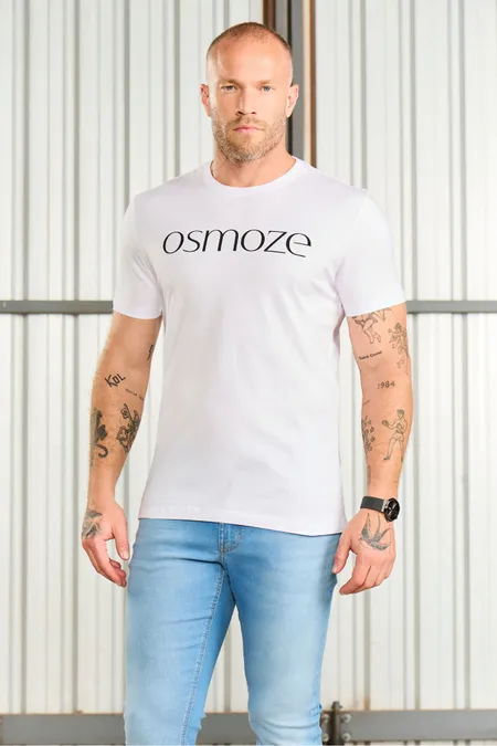 Camiseta Masculina Manga Curta em Algodão Collor Osmoze
