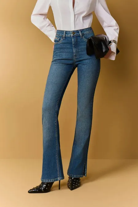 Calça Jeans Feminina Durty Verona Micro Flare Puramania