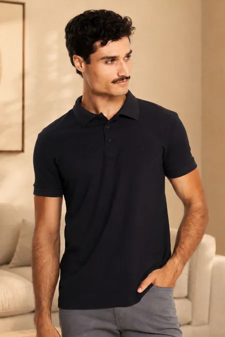 Kit 3 Polo Piquet Masculina PraVc - Conforto e Durabilidade Kit 3 Polo Piquet Masculina PraVc - Conforto e Durabilidade