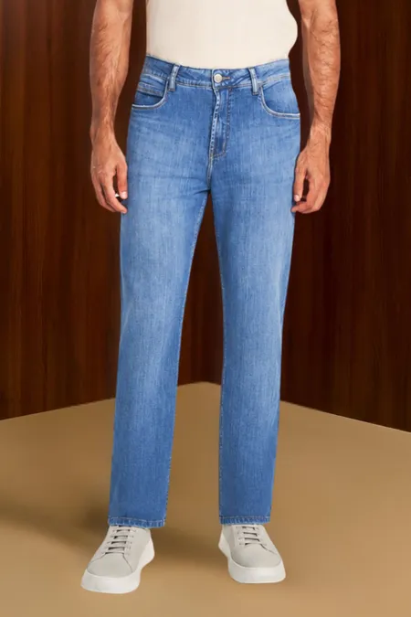 Calça Jeans Manaus Masculina Blue Claro Puramania