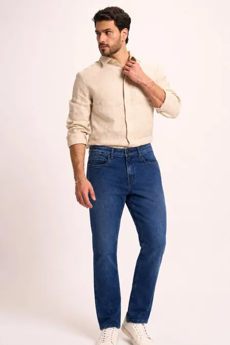 Calça Jeans Rio Masculina Blue La Rossi Calça Jeans Rio Masculina Blue La Rossi