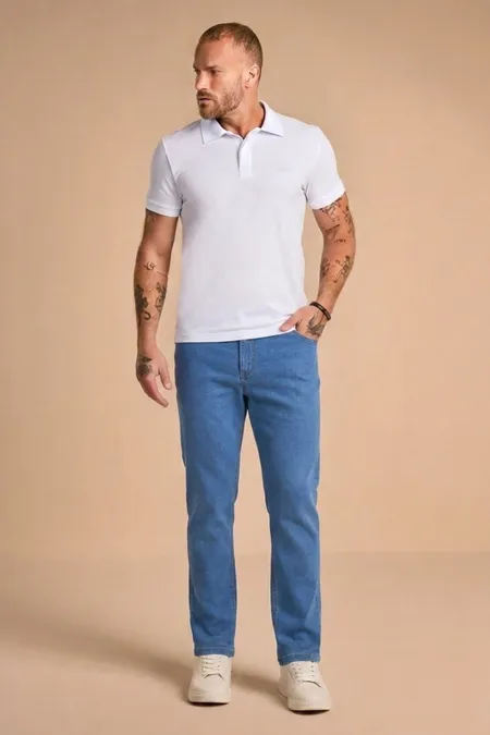 Calça Jeans Slim Masculina Blue La Rossi Calça Jeans Slim Masculina Blue La Rossi