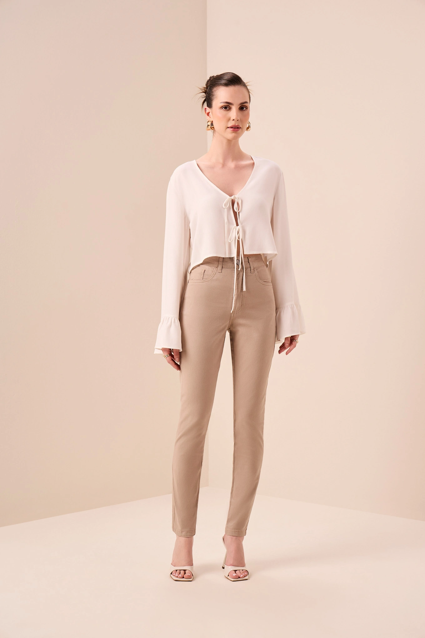 Calça Feminina Collor Verona Cigarrete Puramania